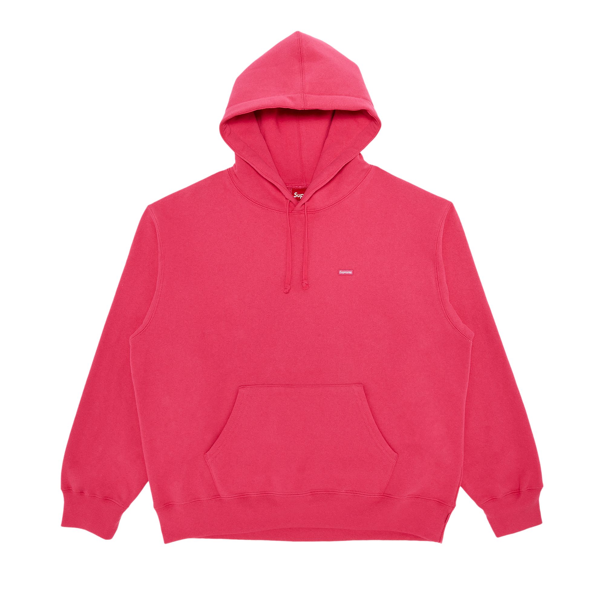 Pre-owned Supreme Small Box Hooded Sweatshirt 'magenta' | Pink | Men's Size M