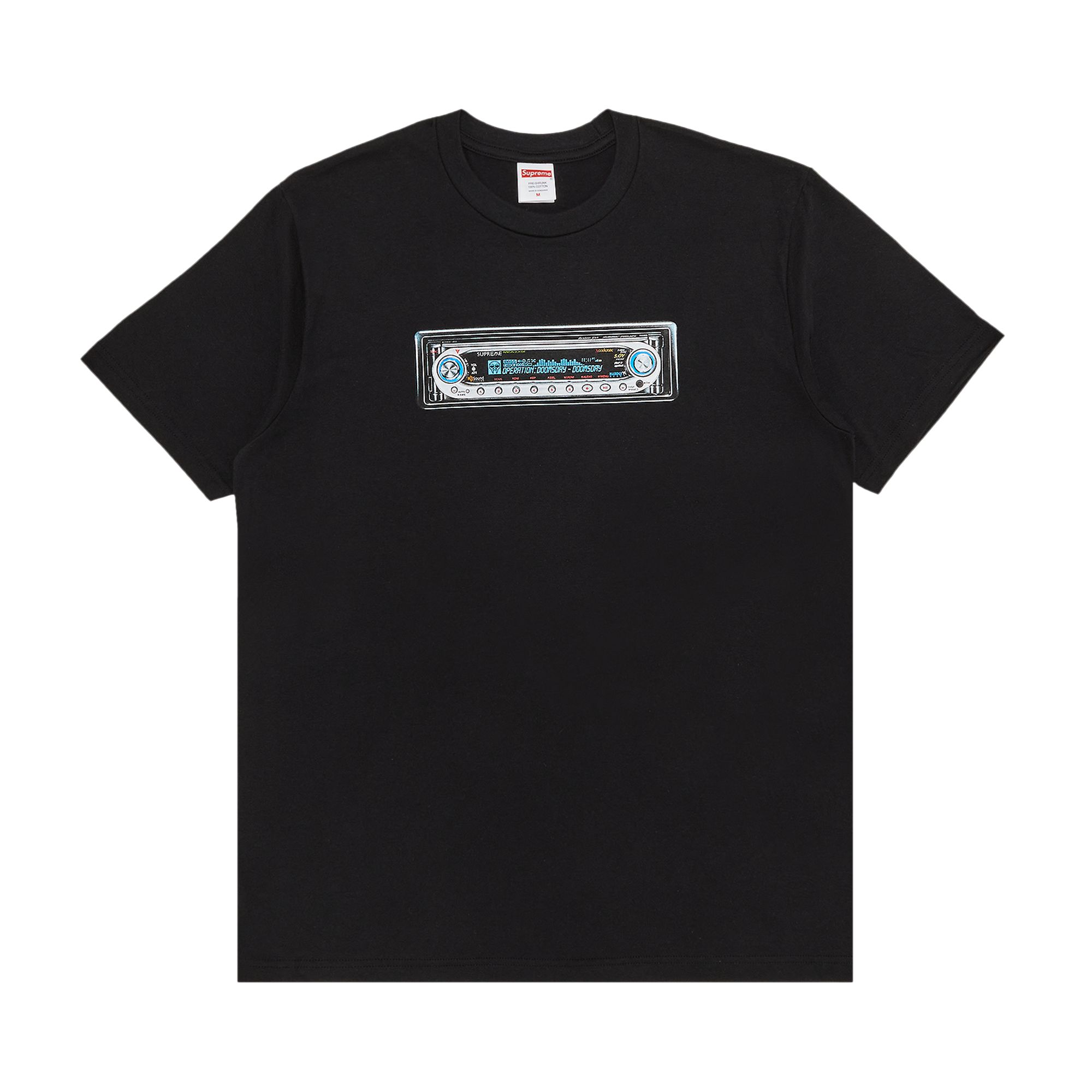 Pre-owned Supreme Receiver Tee 'black' | Men's Size Xl