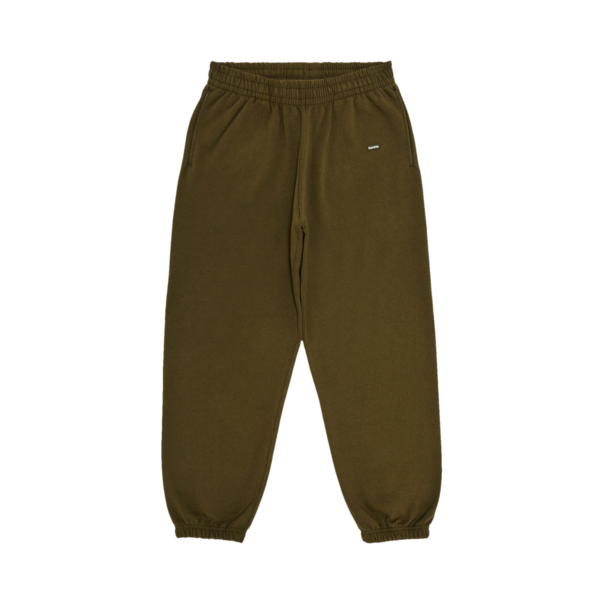 Pre-owned Supreme Small Box Sweatpant 'dark Olive' | Green | Men's Size M