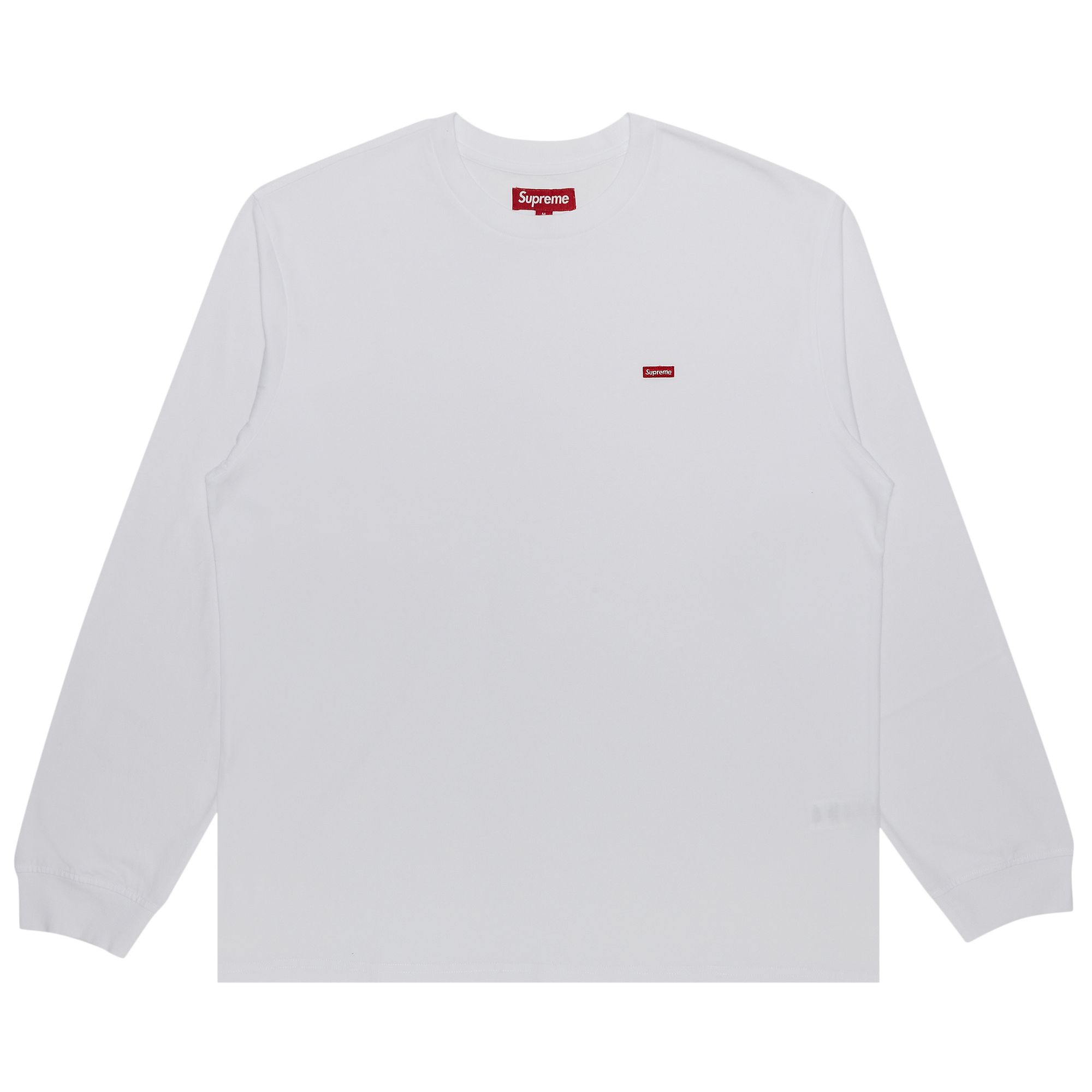 Pre-owned Supreme Small Box Long-sleeve Tee 'white' | Men's Size L
