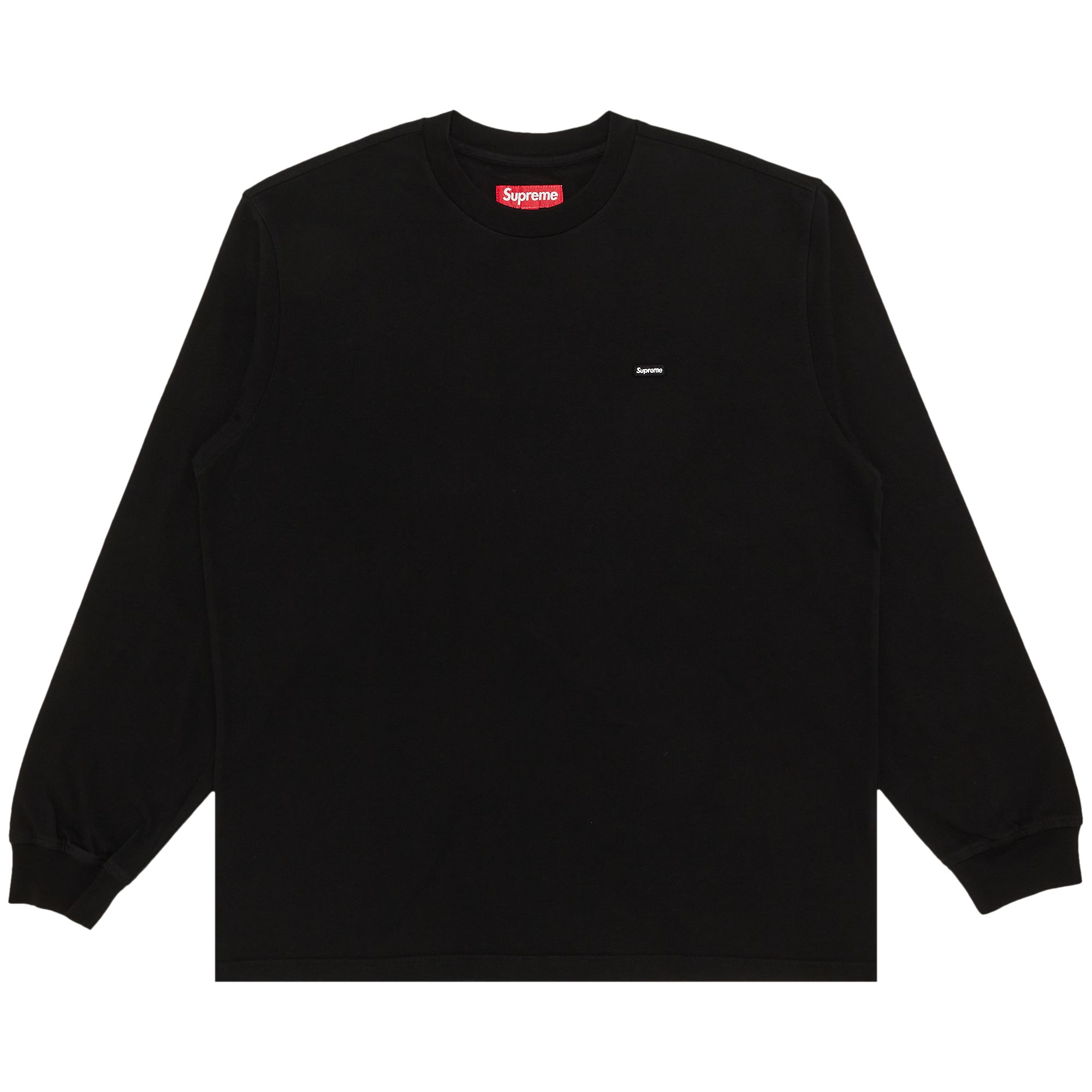 Pre-owned Supreme Small Box Long-sleeve Tee 'black' | Men's Size L