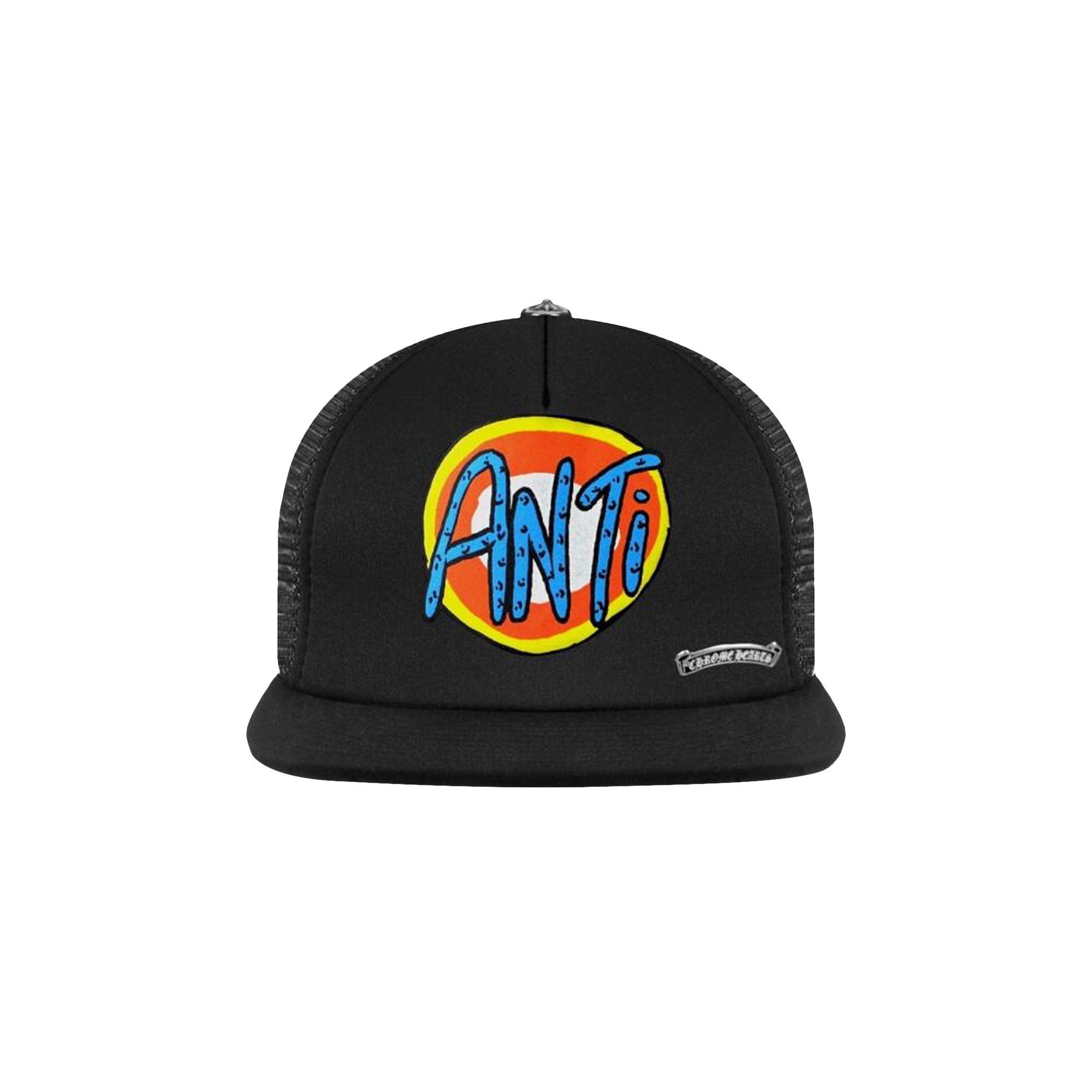 Pre-owned Chrome Hearts Anti Trucker Cap 'black' | Men's Size Onesize