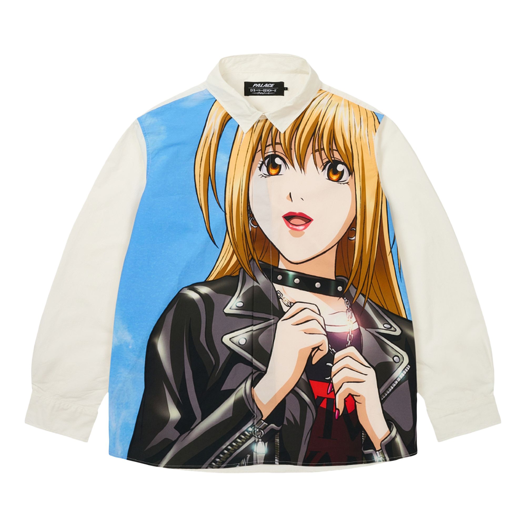Pre-owned Palace X Death Note Shirt 'white' | Men's Size L