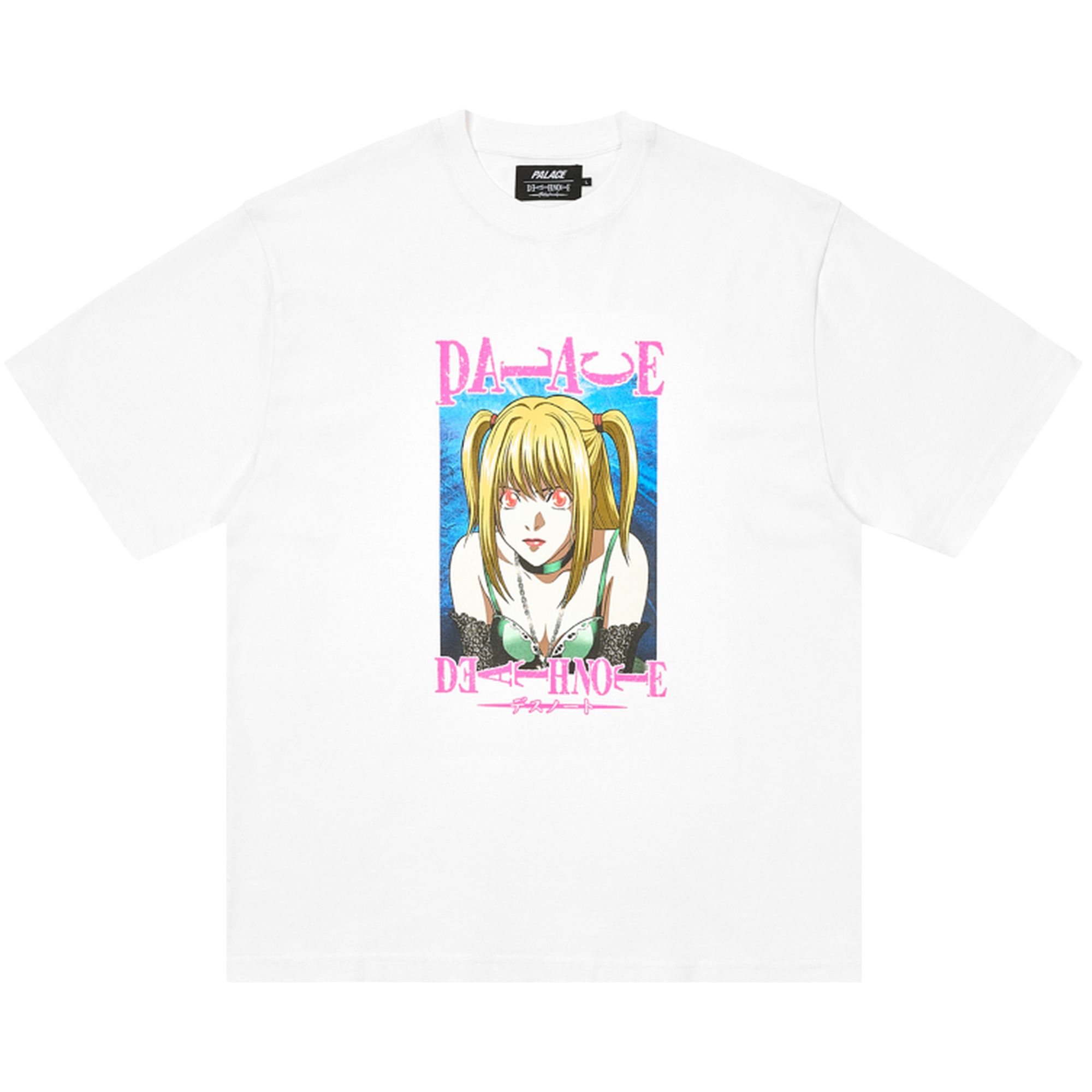 Pre-owned Palace X Death Note T-shirt 'white' | Men's Size M