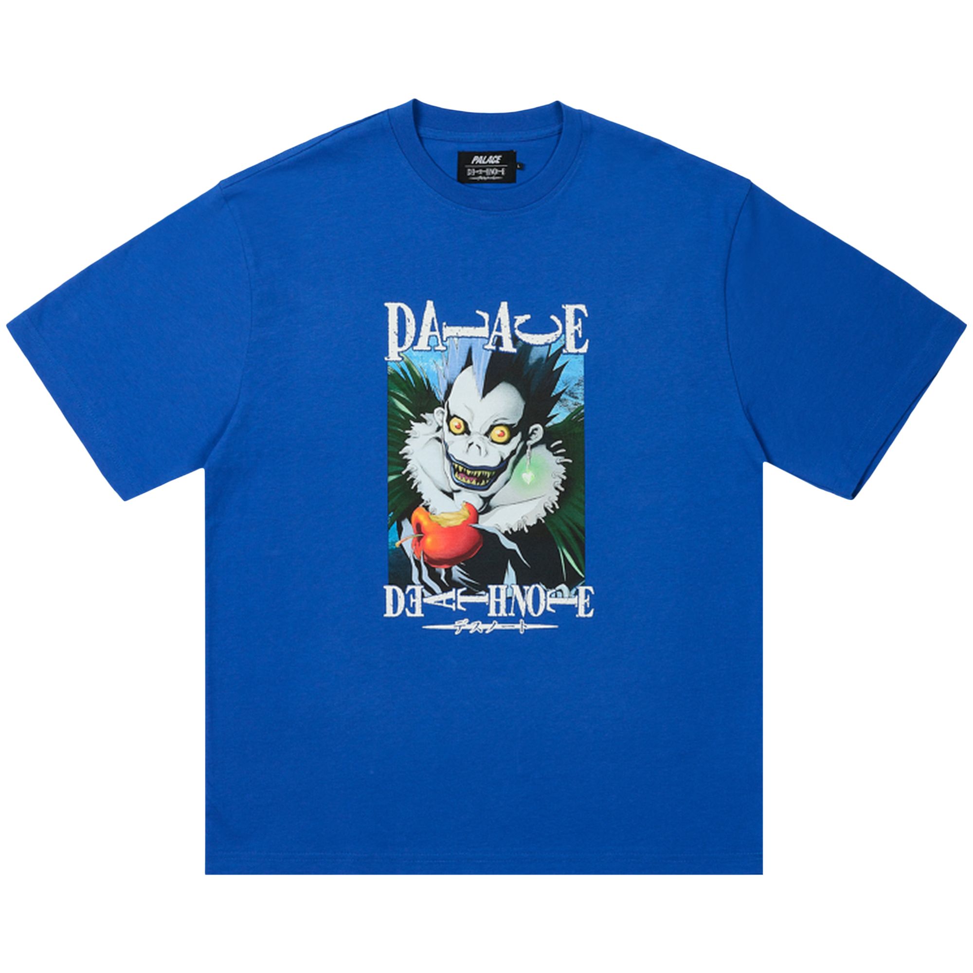 Pre-owned Palace X Death Note T-shirt 'blue Berry' | Men's Size Xl