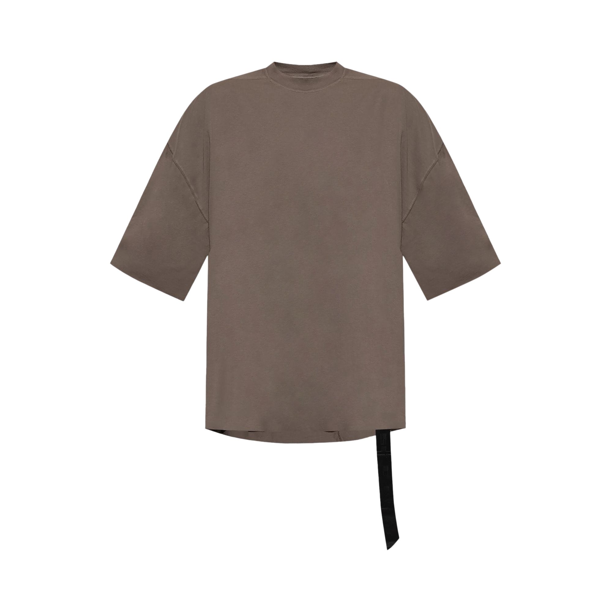 Pre-owned Rick Owens Drkshdw Tommy T-shirt 'dust' | Brown | Men's Size Onesize