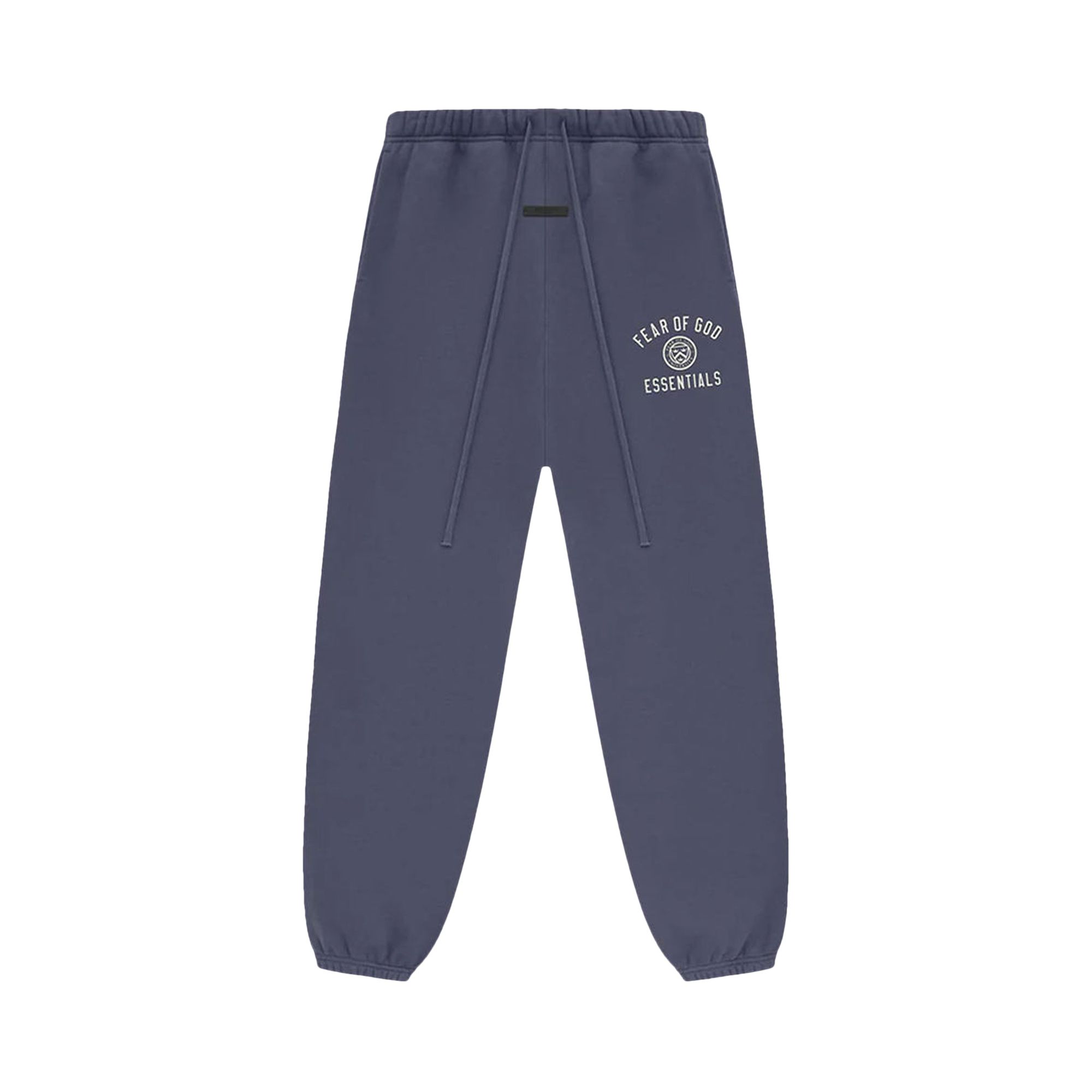 Pre-owned Essentials Fear Of God Fleece Essential Sweatpant 'marine' | Blue | Men's Size L