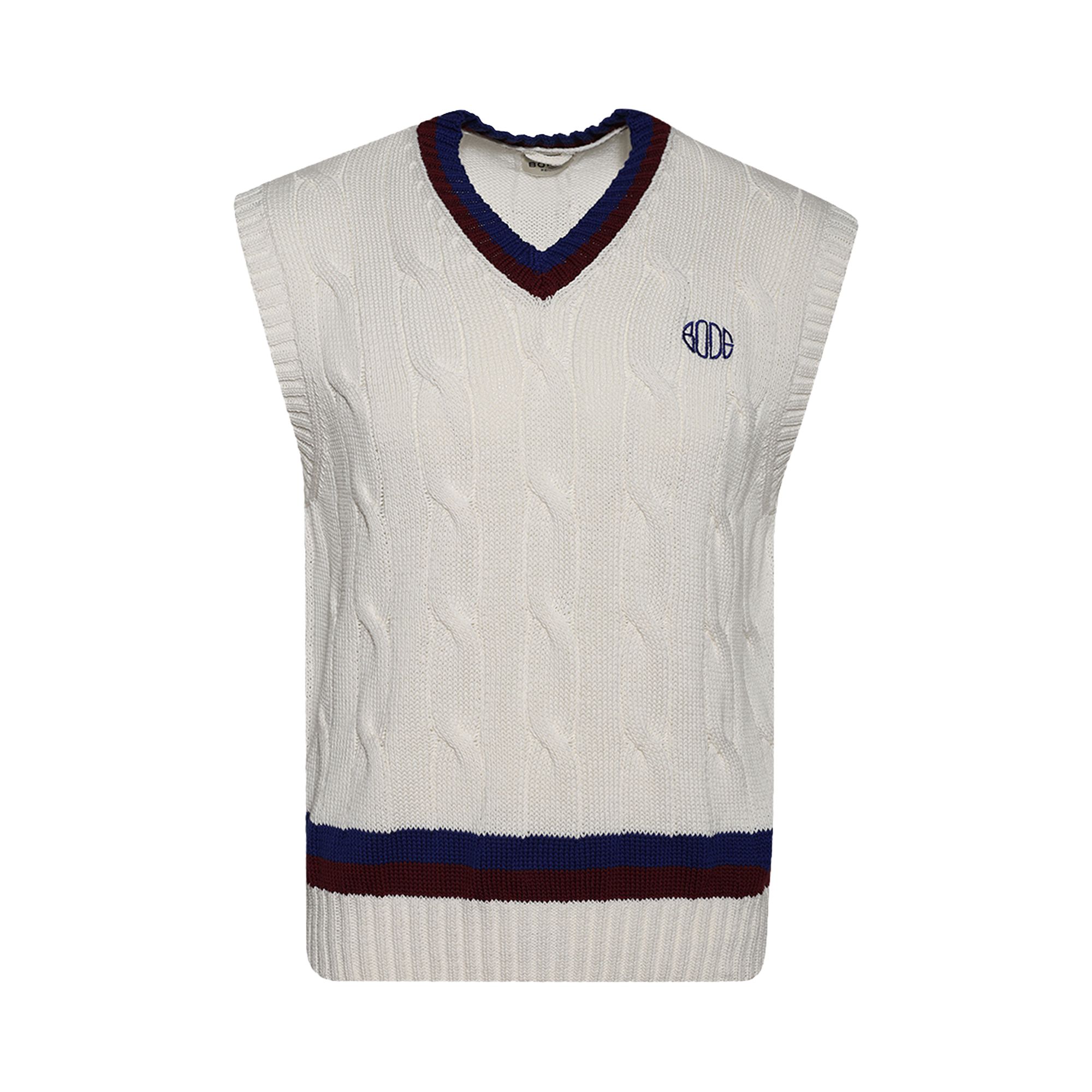 Pre-owned Bode Tennis Vest 'cream' | White | Men's Size M