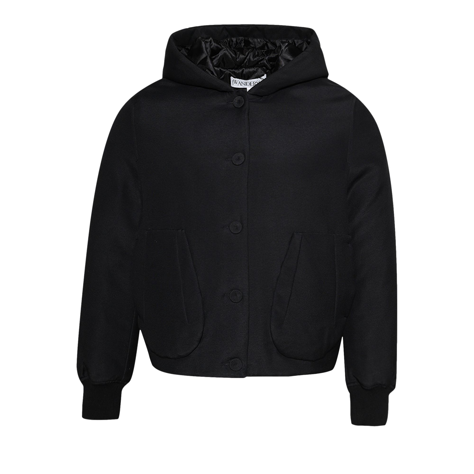 Pre-owned Jw Anderson Hooded Blouson Jacket 'black' | Men's Size Xxl