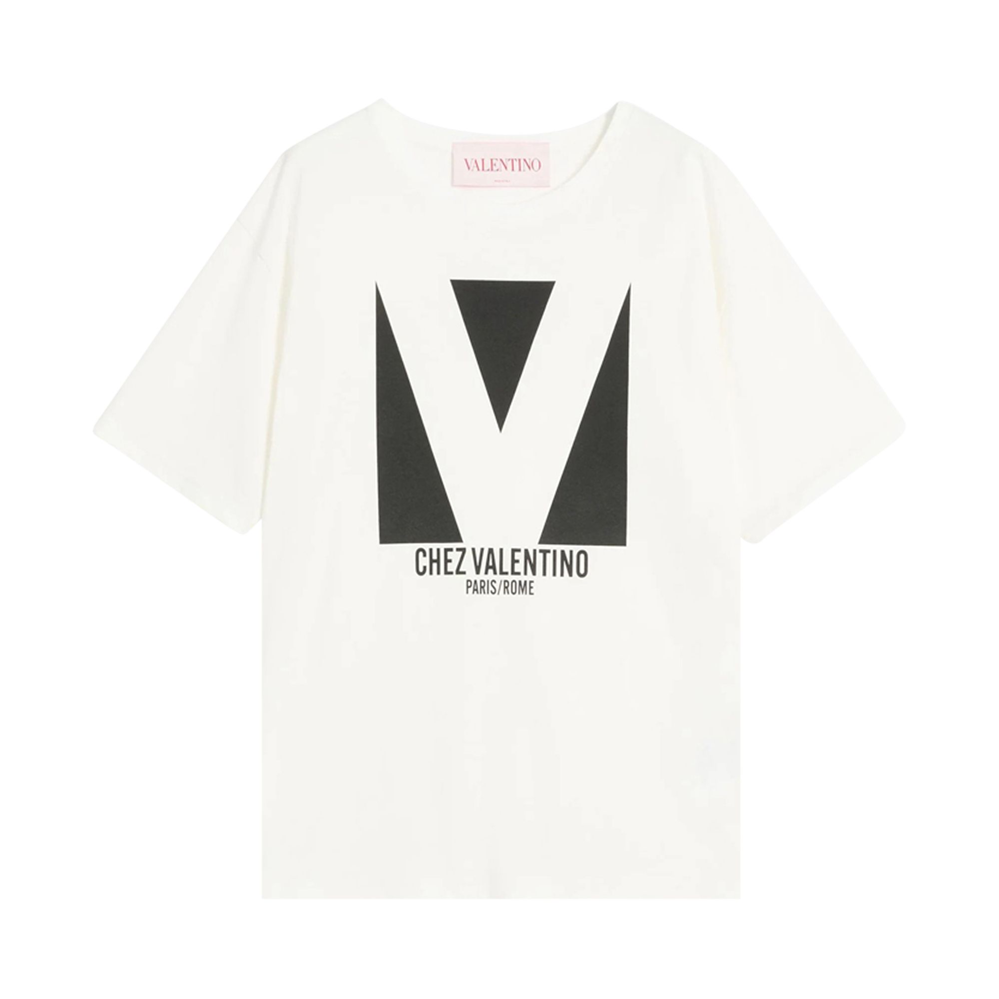 Pre-owned Valentino Jersey T-shirt 'ivory' | White | Women's Size S
