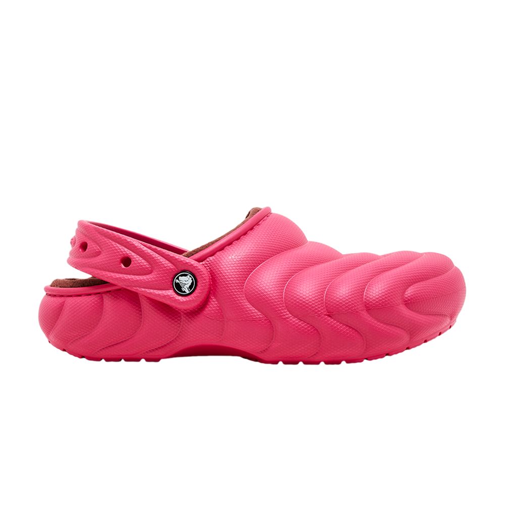 Pre-owned Crocs Classic Overpuff Lined Clog 'dragon Fruit' | Pink | Men's Size 8