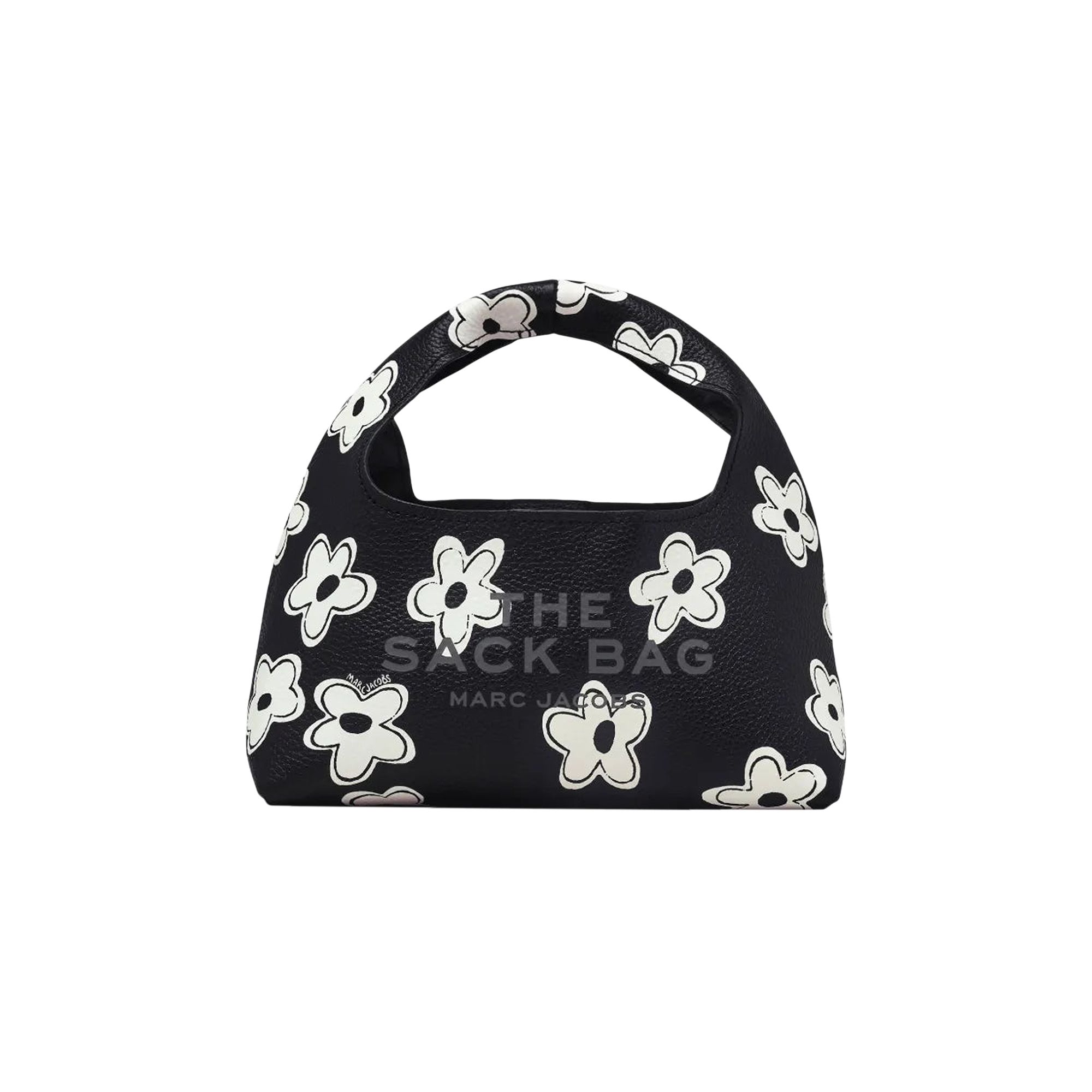 Pre-owned Marc Jacobs Mini Daisy Leather Sack Bag 'black/white' | Women's Size Onesize