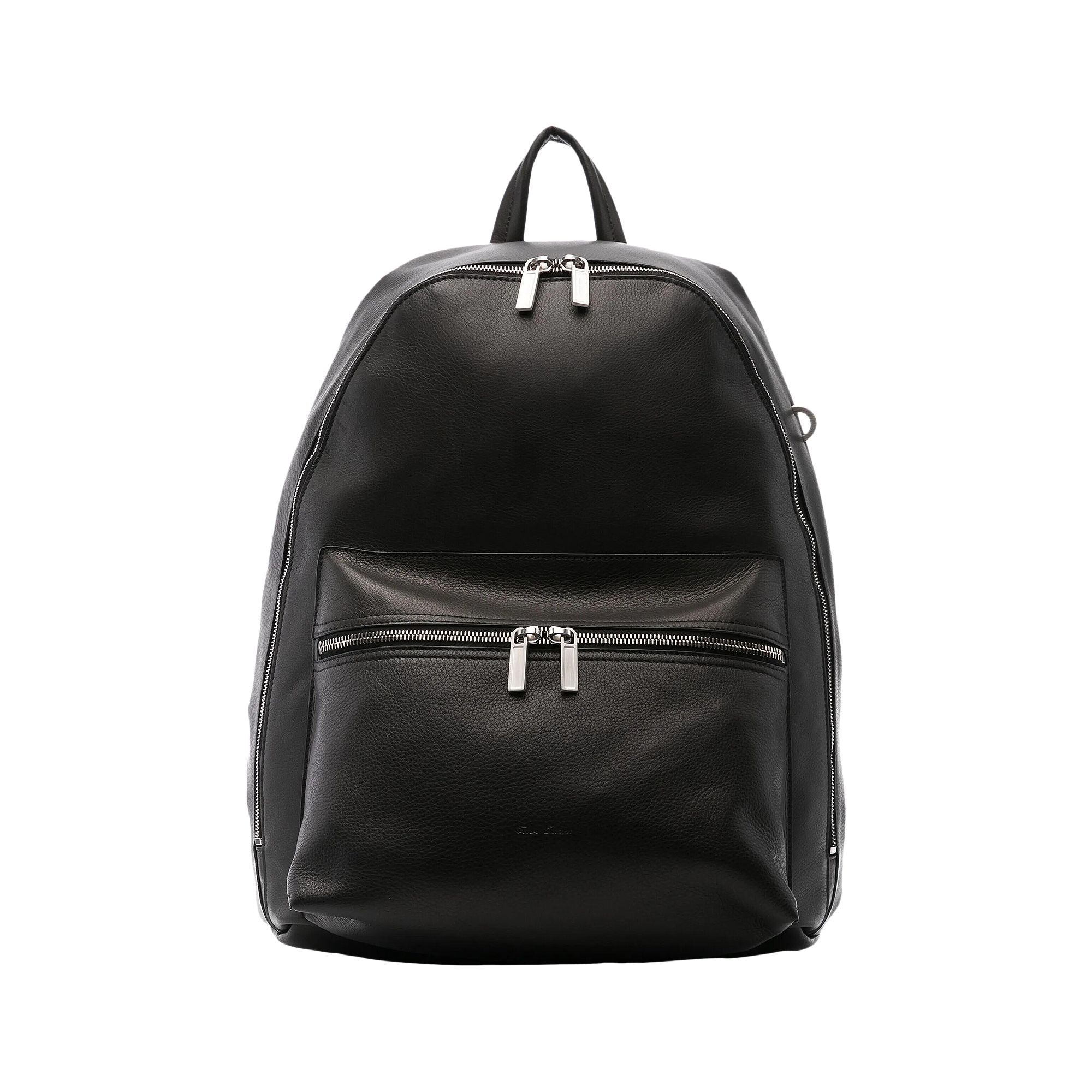 Pre-owned Rick Owens Leather Backpack 'black' | Men's Size Onesize