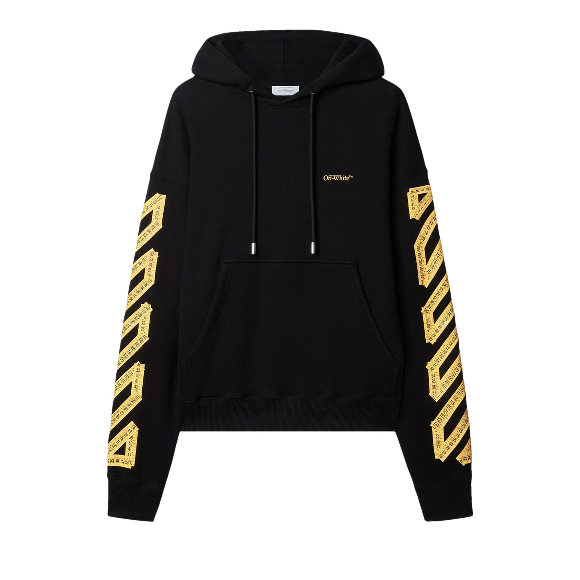 Pre-owned Off-white Tape Arrow Hoodie 'black' | Men's Size Xxl
