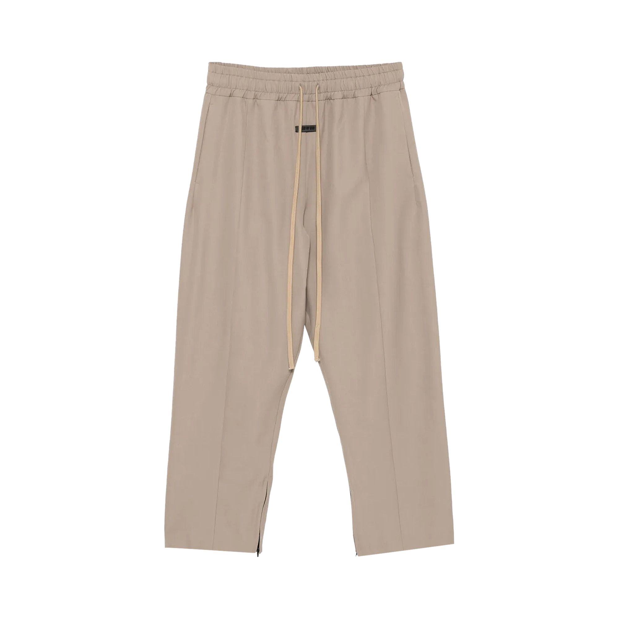 Pre-owned Fear Of God Center Seam Track Pant 'dusty Beige' | Tan | Men's Size L