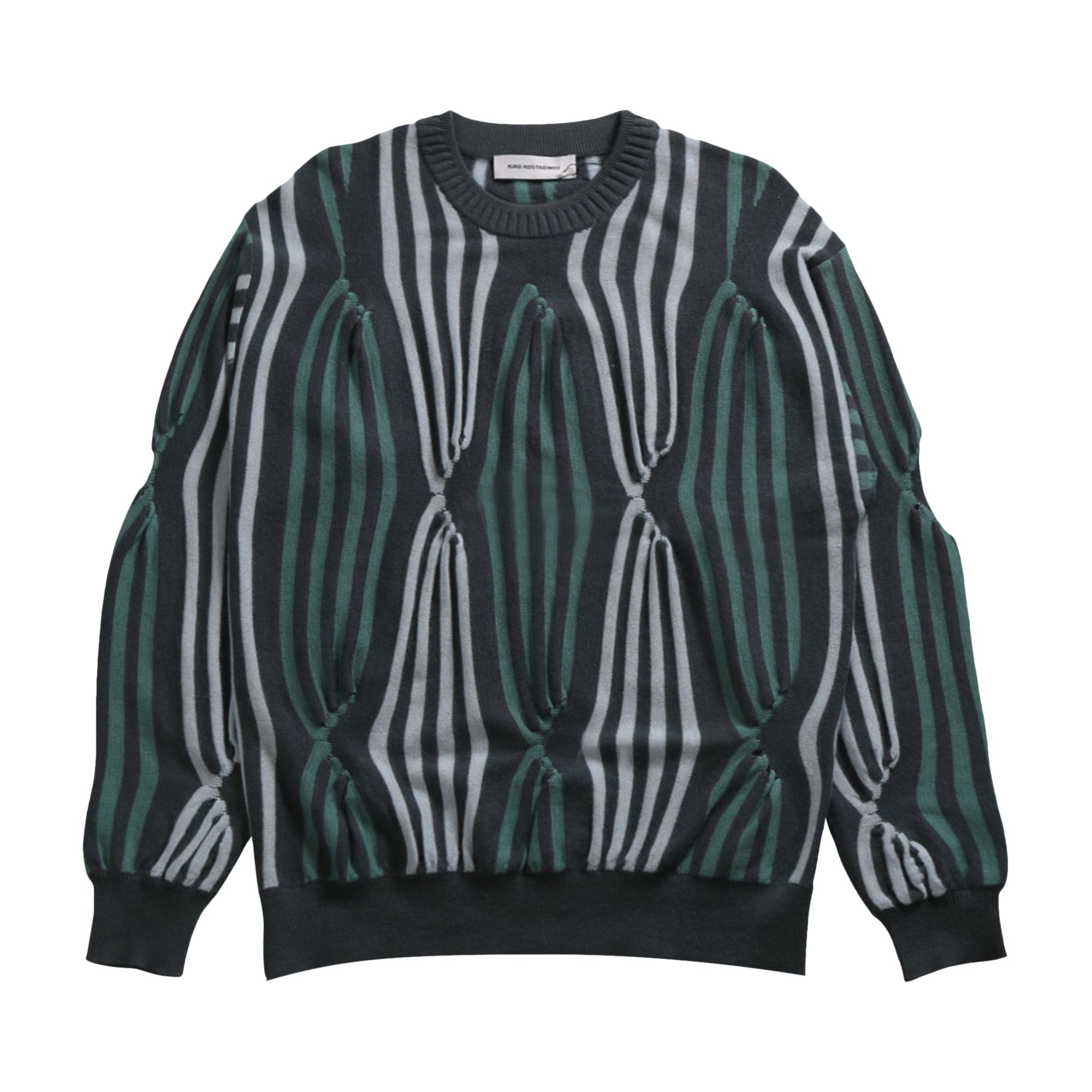 Pre-owned Kiko Kostadinov Solix Jumper 'grey/blue/sea Green' | Multi-color | Men's Size 46