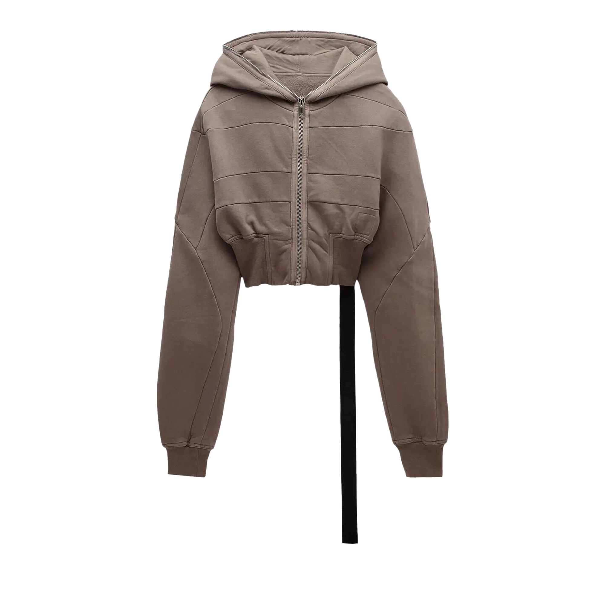 Pre-owned Rick Owens Drkshdw Collage Gimp Hoodie 'dust' | Grey | Women's Size S