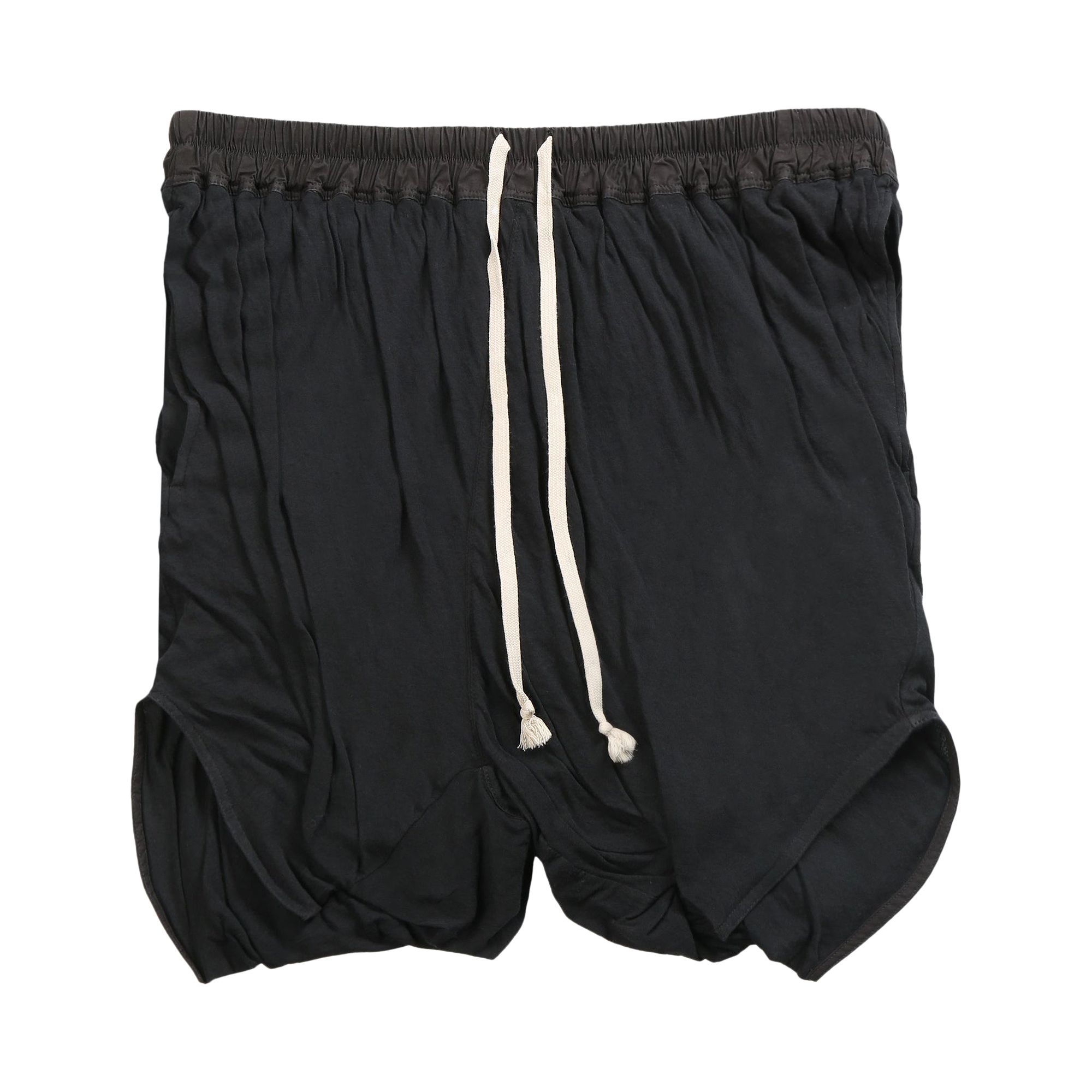 Pre-owned Rick Owens Dbl Long Boxers Shorts 'black' | Men's Size 50