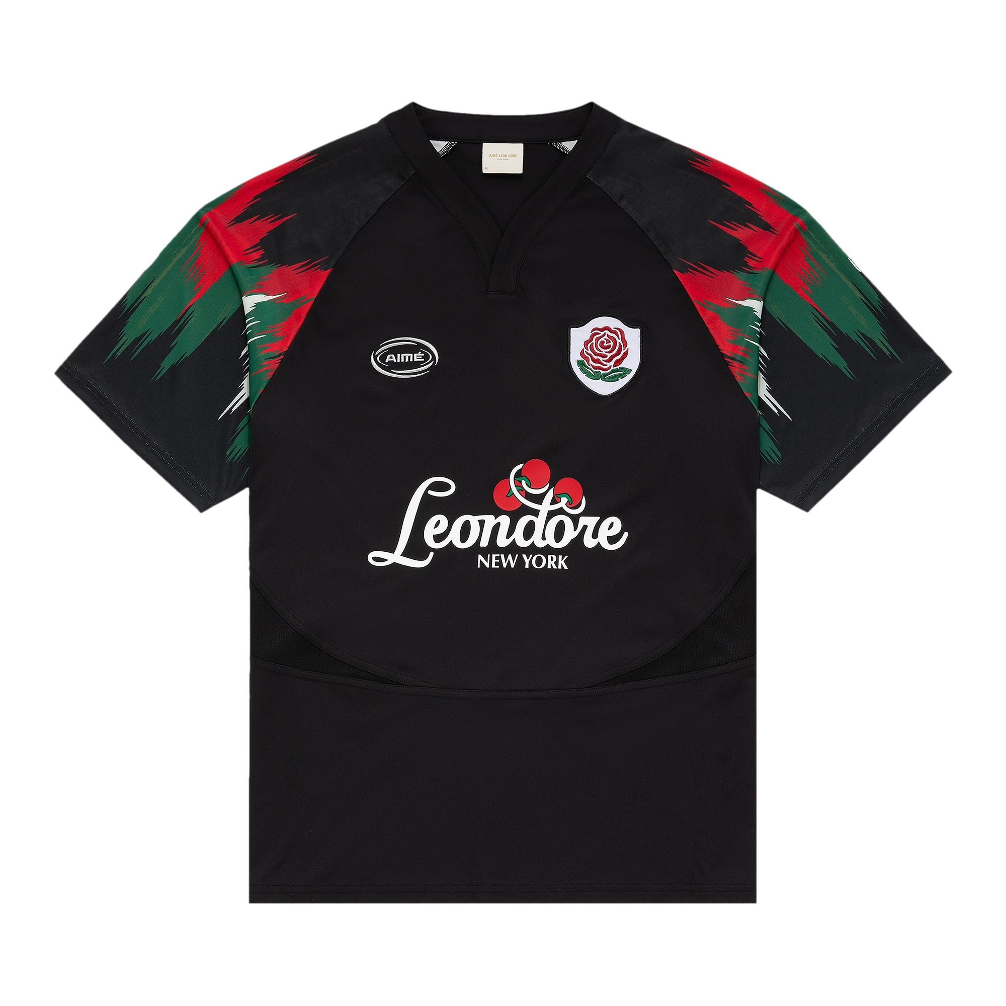 Pre-owned Aimé Leon Dore Team Leon Performance Jersey 'jet Black' | Men's Size L