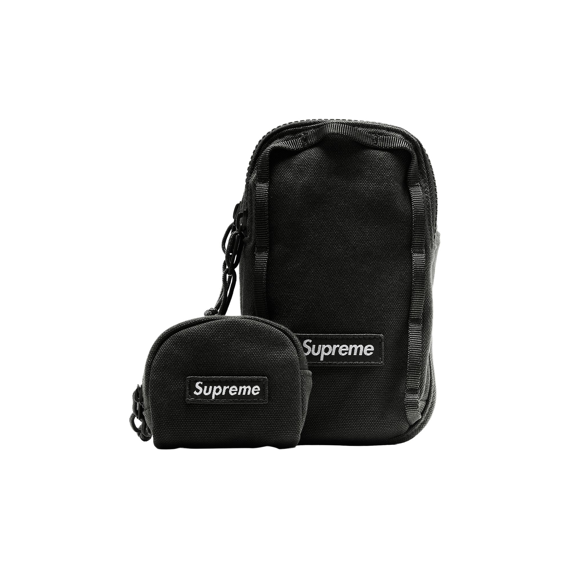 Pre-owned Supreme Camera Bag + Mini Pouch 'black' | Men's Size Onesize
