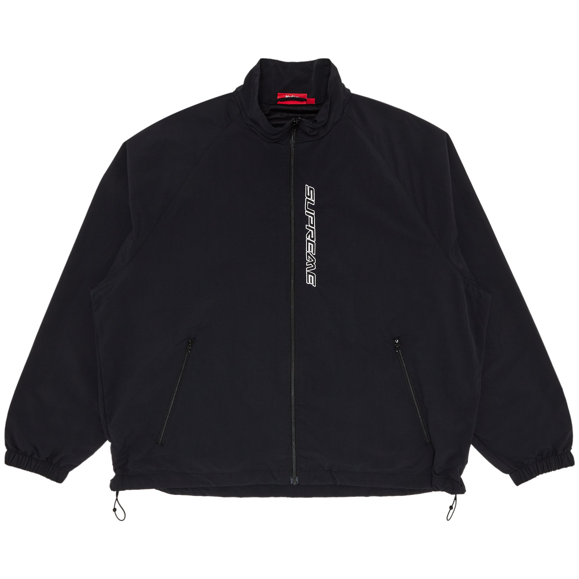 Pre-owned Supreme Contrast Zip Track Jacket 'black' | Men's Size M