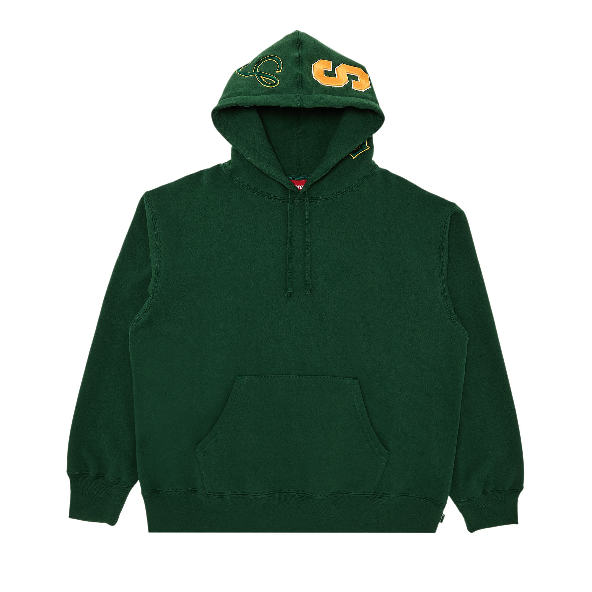Pre-owned Supreme Multi S Logo Hooded Sweatshirt 'pine' | Green | Men's Size Xxl