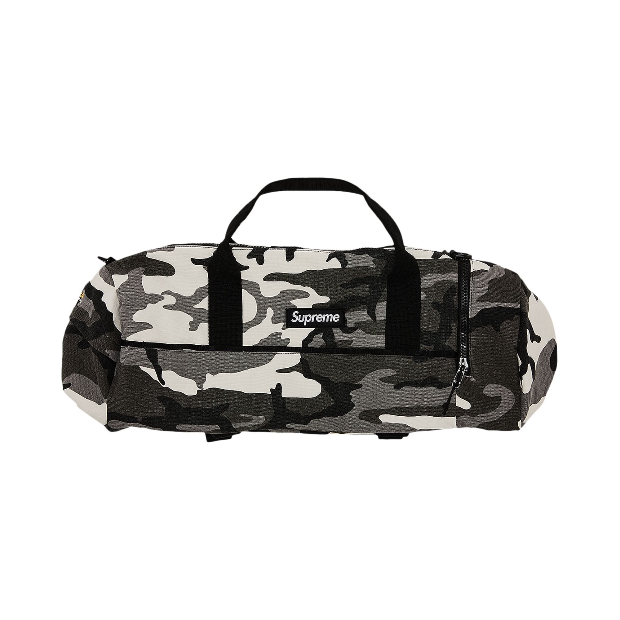 Pre-owned Supreme Duffle Bag 'snow Camo' | Multi-color | Men's Size Onesize