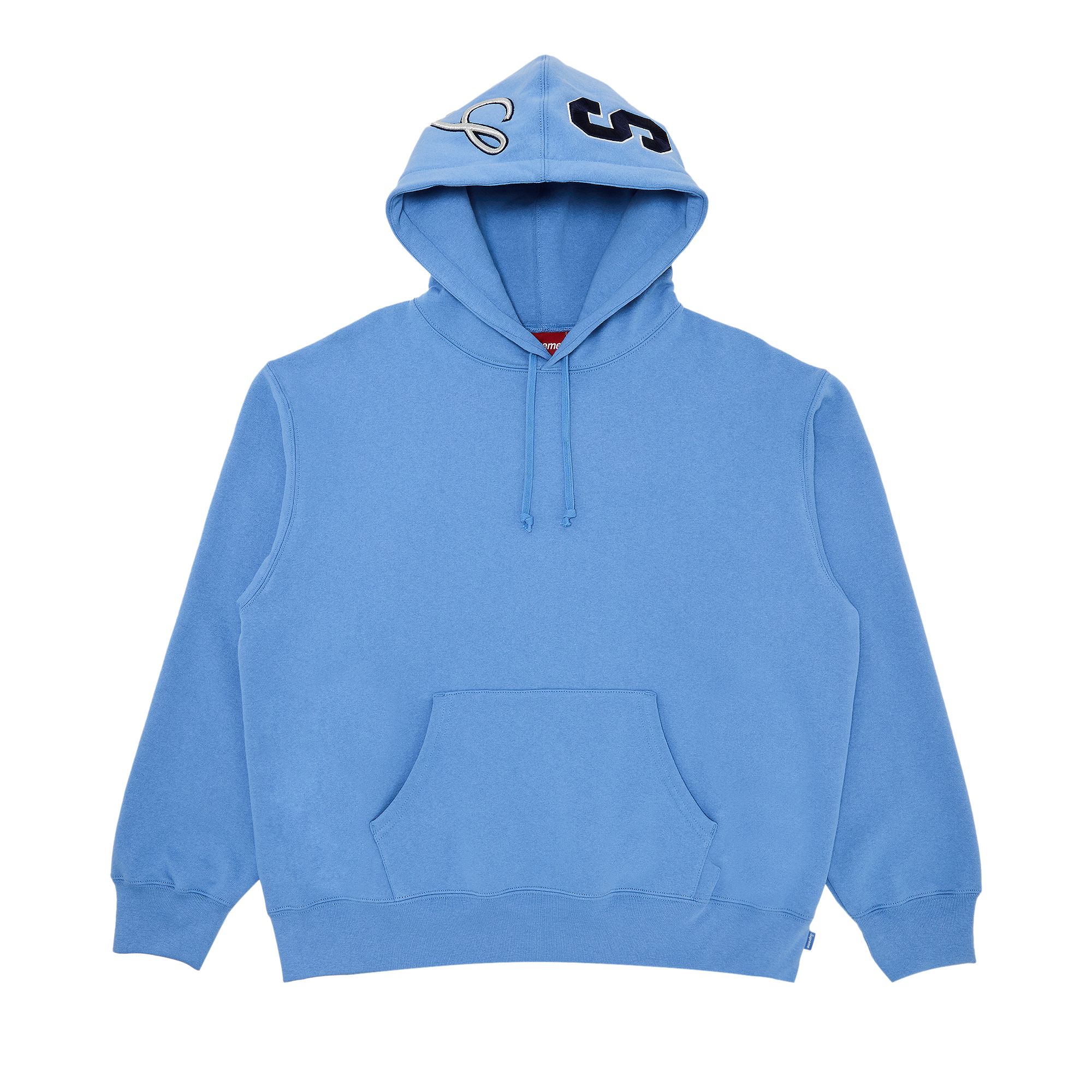 Pre-owned Supreme Multi S Logo Hooded Sweatshirt 'light Blue' | Men's Size M