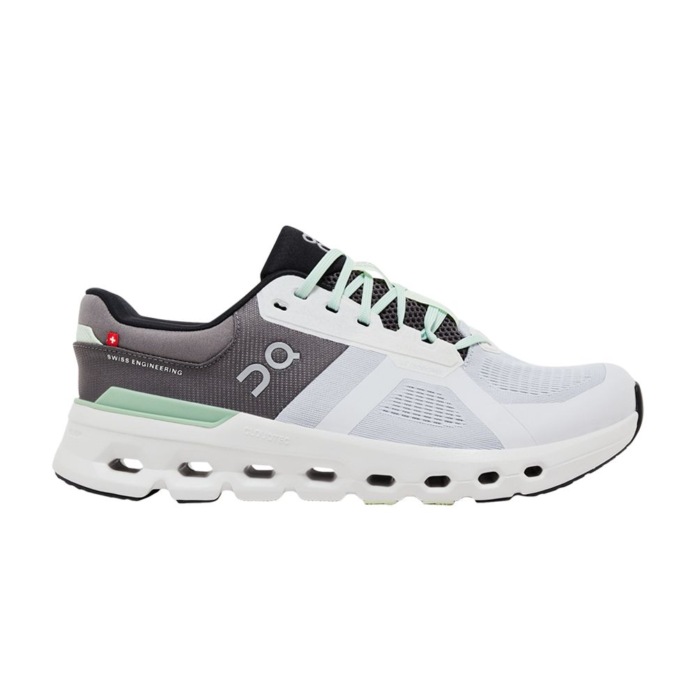 Pre-owned On Cloudrunner 2 Wide 'glacier Sage' | Grey | Men's Size 12 In Gray