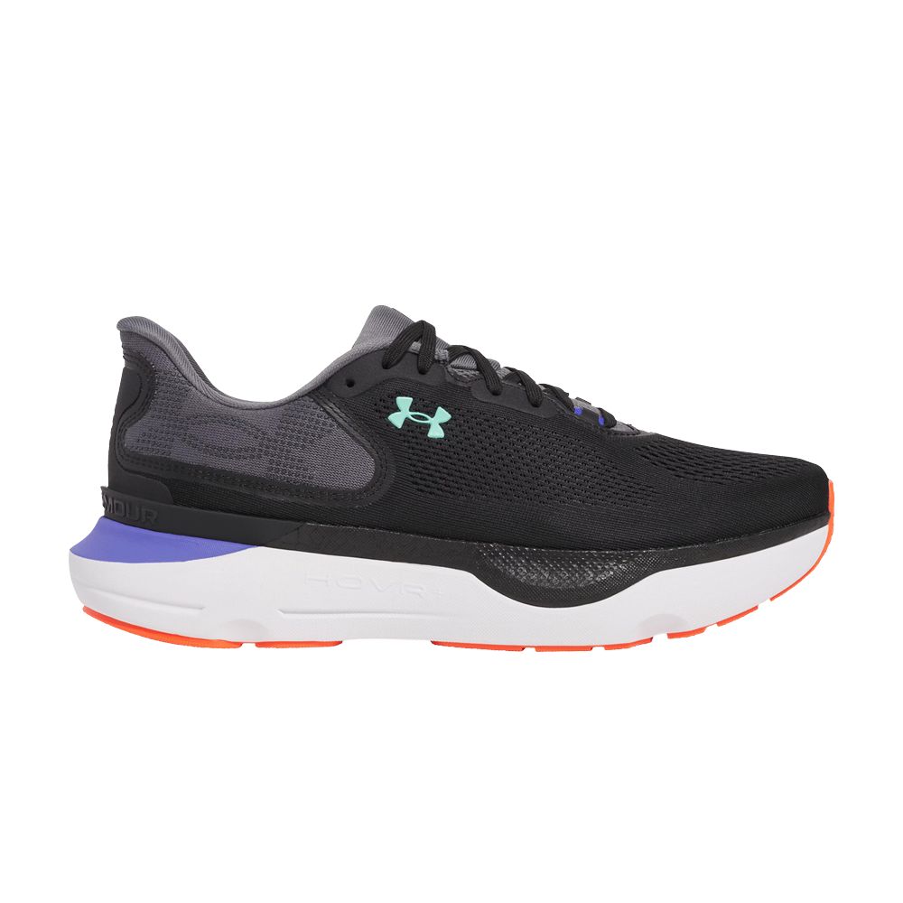 Pre-owned Under Armour Hovr Infinite Pro 2 'black Virtual Violet Comet Green' | Men's Size 10.5