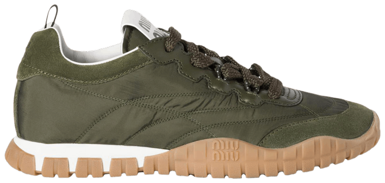 Miu Miu Wmns Tyre Sneaker Loden Green