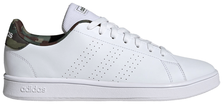 Adidas Advantage Base White Camo