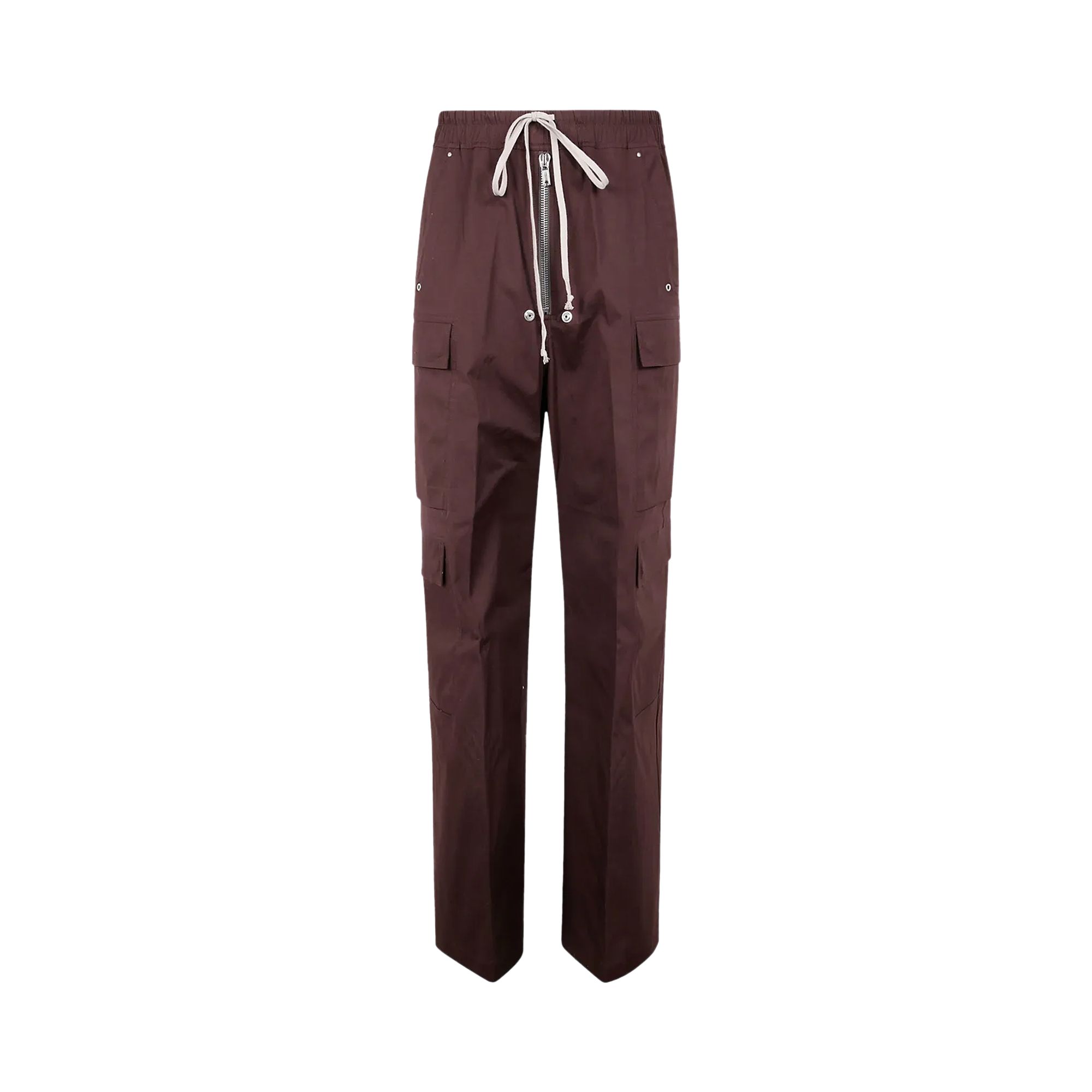 Pre-owned Rick Owens Cargobelas Pants 'mahogany' | Red | Men's Size 52