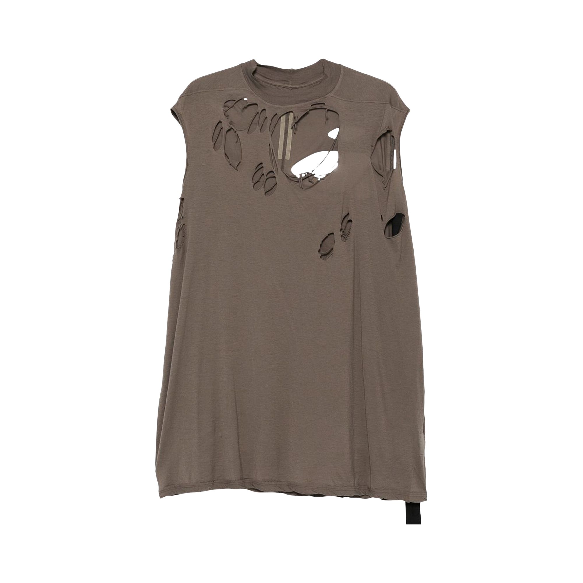Pre-owned Rick Owens Drkshdw Tarp T-shirt 'dust' | Grey | Men's Size L