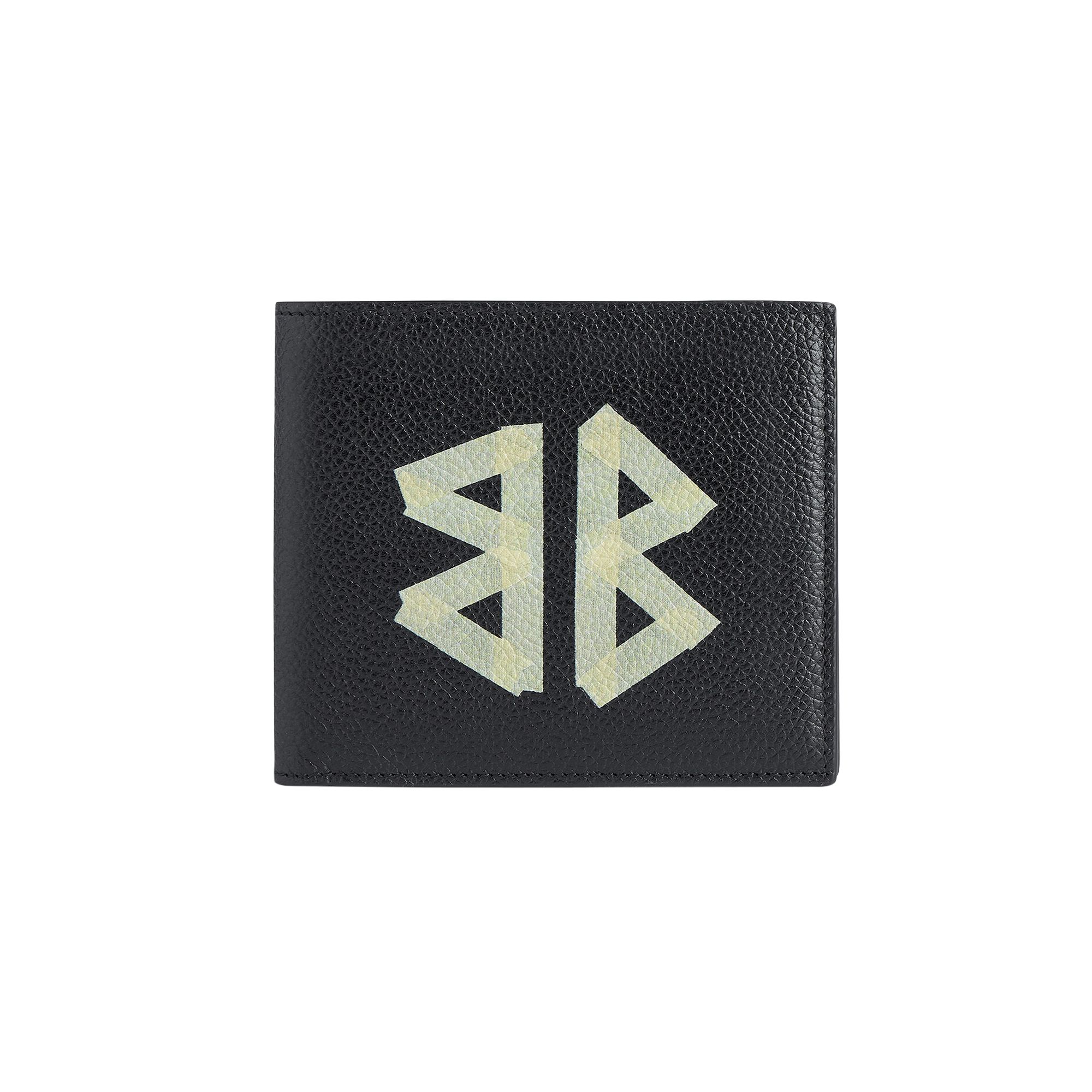 Pre-owned Balenciaga Square Folded Wallet 'black/paper' | Men's Size Onesize