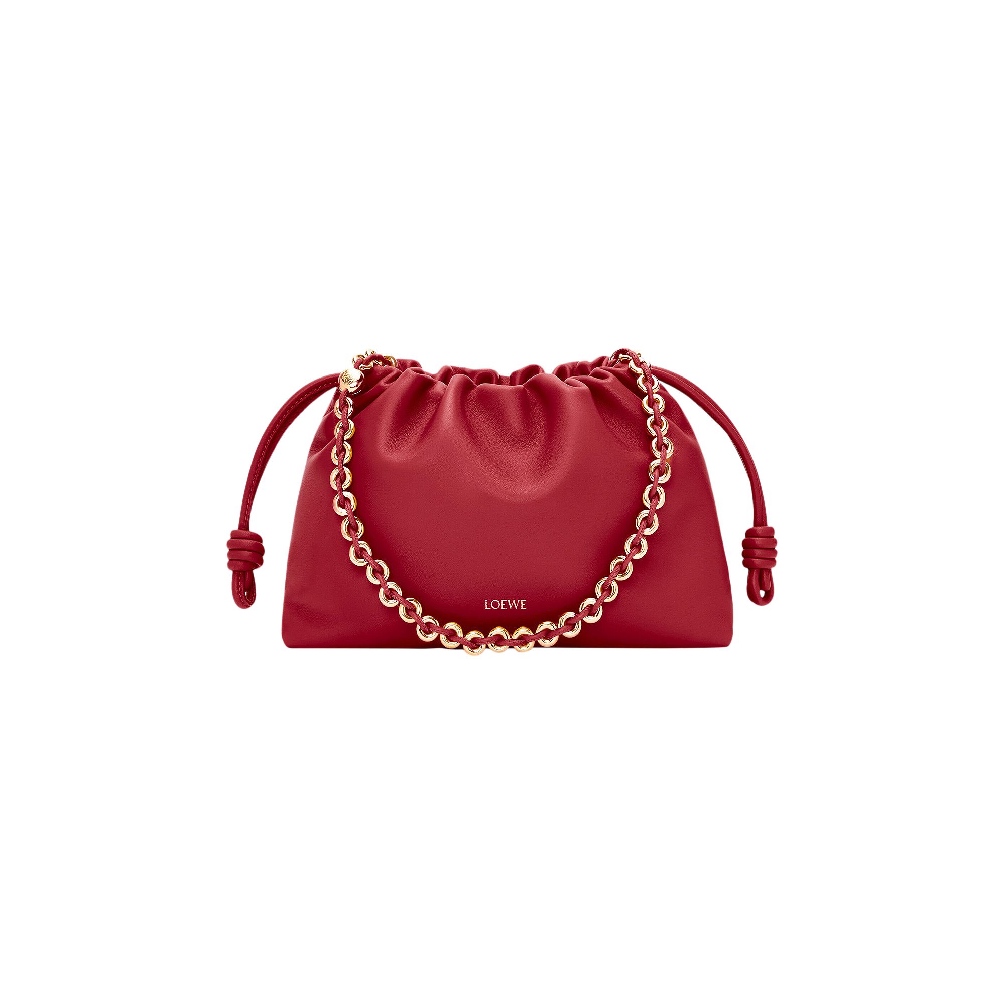 Pre-owned Loewe Flamenco Purse 'burnt Red' | Women's Size Onesize