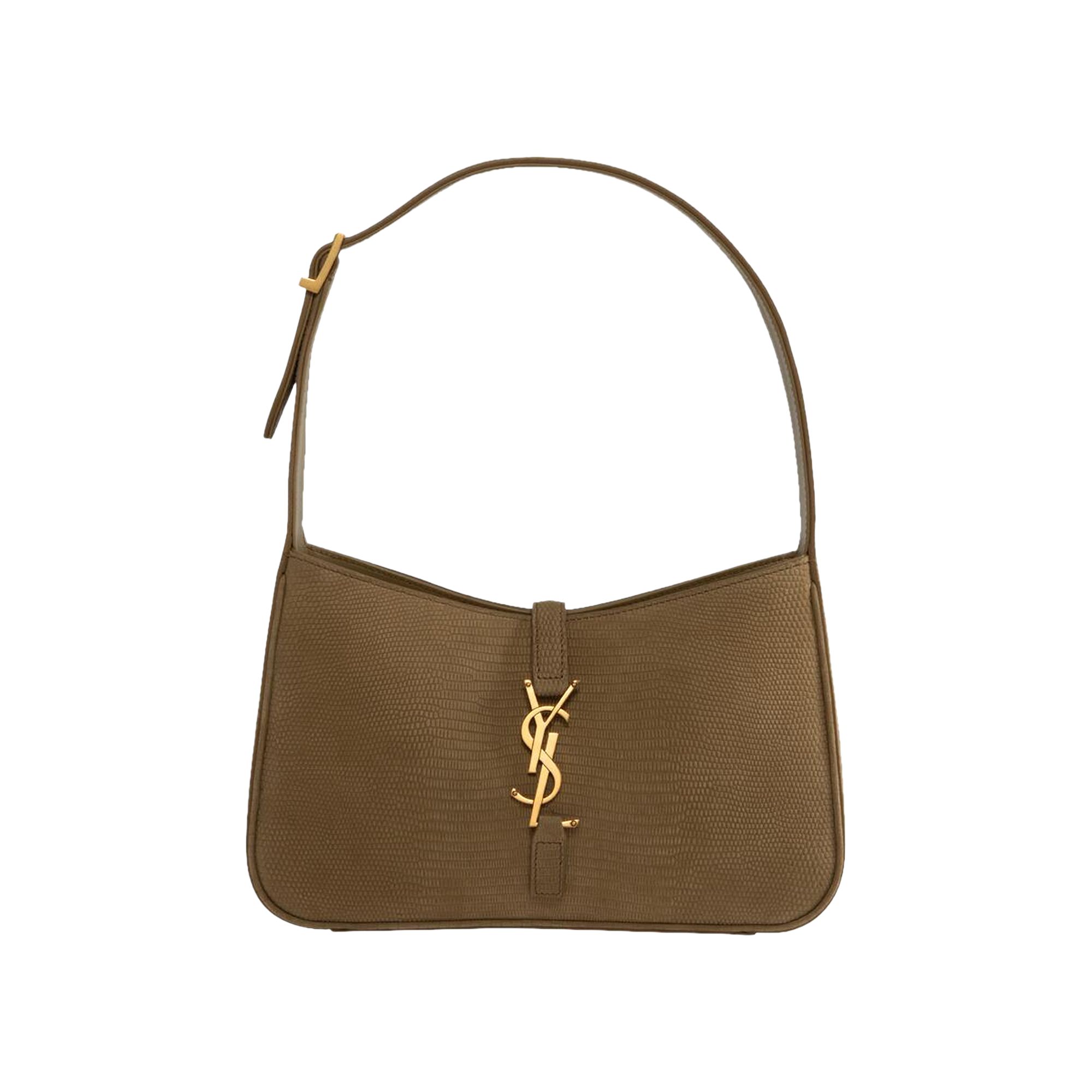 Pre-owned Saint Laurent Le 5 À 7 Hobo Bag 'gold Flake' | Women's Size Onesize