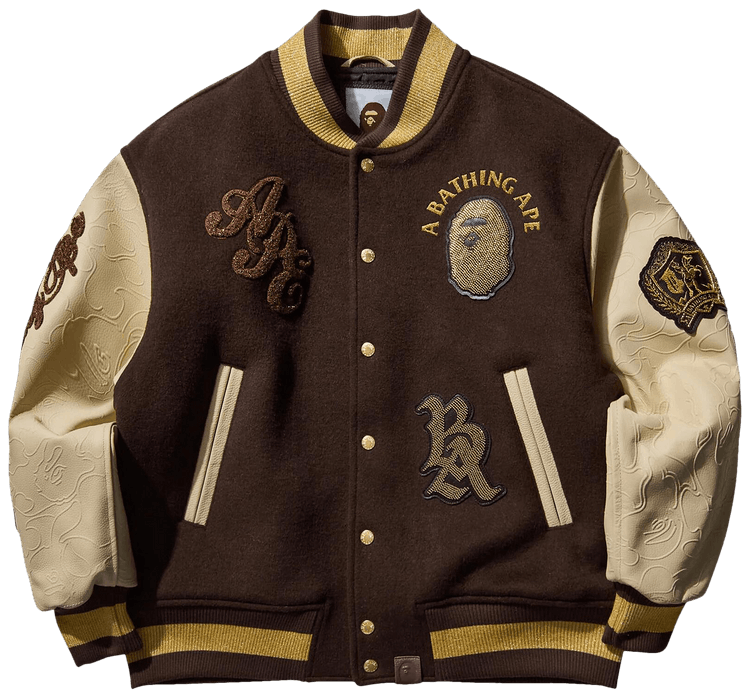 【A・BATHING APE】BOARD JACKET brown L A BATHING APE® Canvas Work Jacket | Bape official website