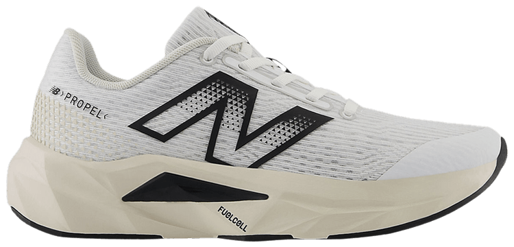 New Balance FuelCell Propel v5 Big Kid White Black