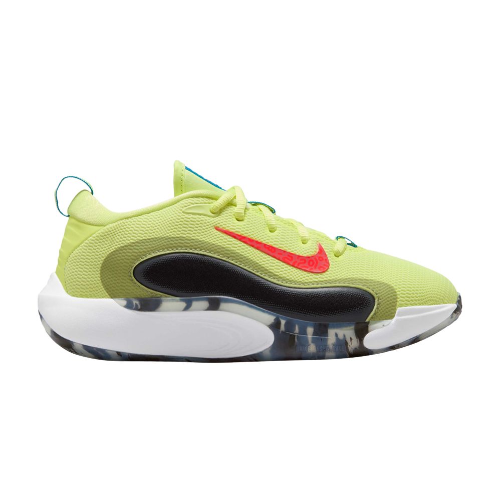 Nike IsoFly SE GS 'Light Lemon Twist Magic Ember' | Green | Kid's Size 5.5 - HF1170-700