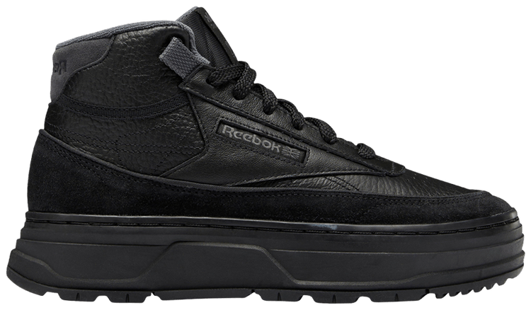 Reebok Club C Geo Mid Black Pure Grey