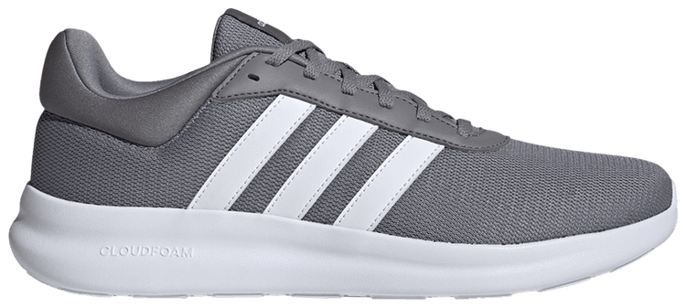 Adidas Lite Racer 40 Grey White