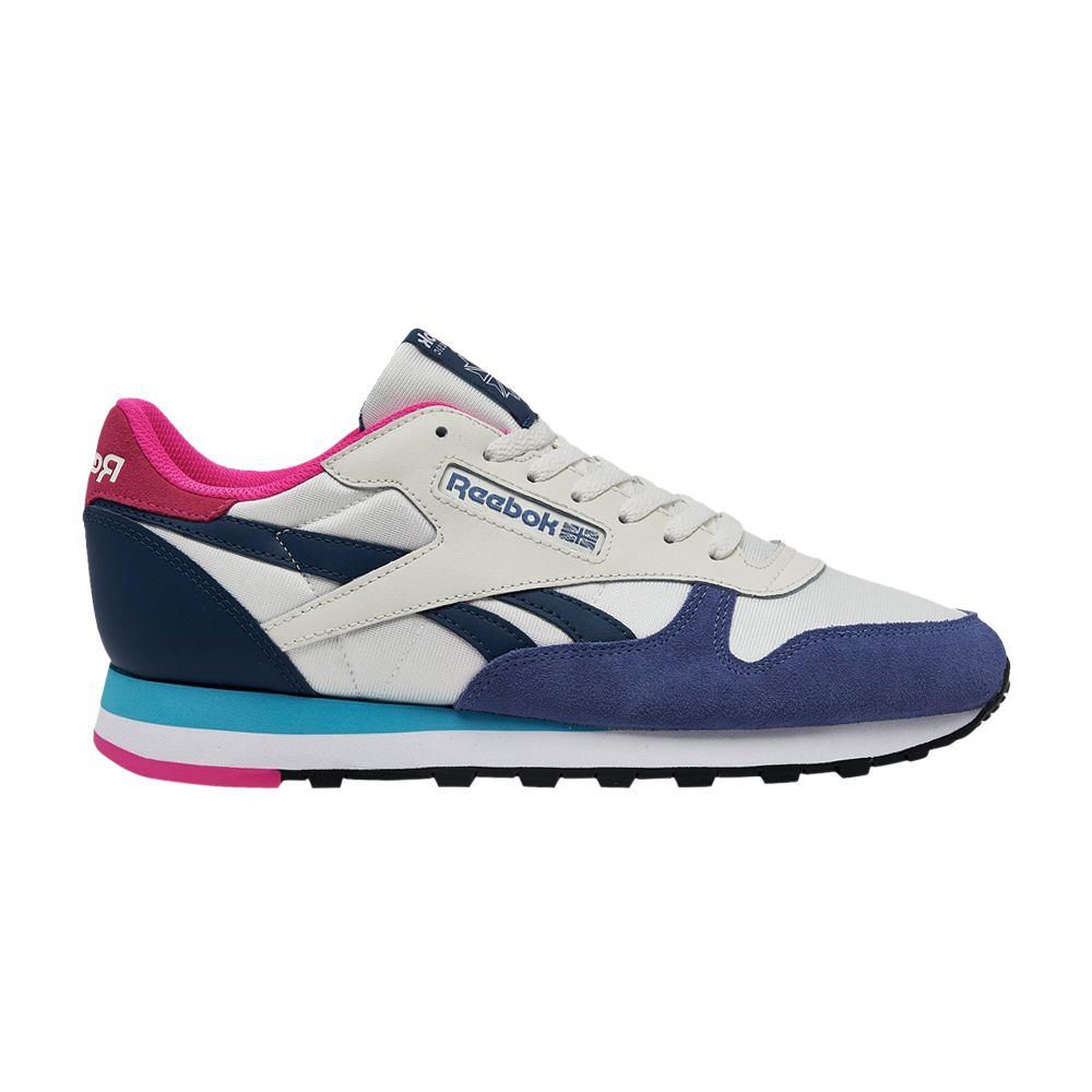 Reebok Classic Leather 'Uniform Blue Laser Pink' | Cream | Men's Size 11 - IE7923