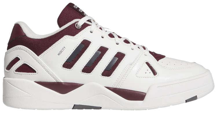 Adidas Midcity Low White Maroon