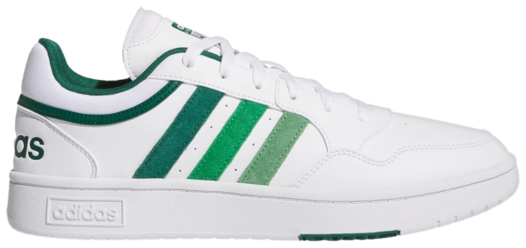 Adidas Hoops 30 Low Classic Vintage   White Collegiate Green