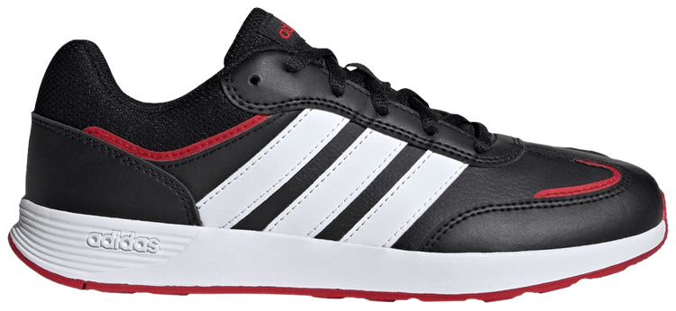adidas Tensaur Switch J Black White Better Scarlet
