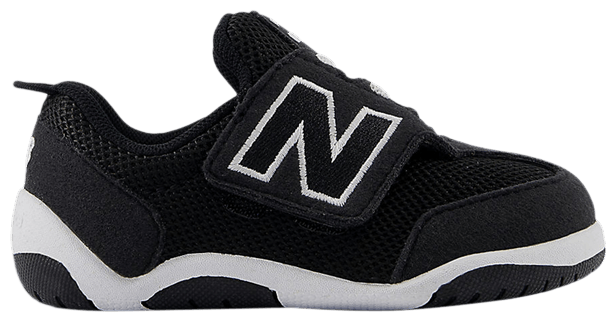 New Balance New B First Hook  Loop Toddler Black White
