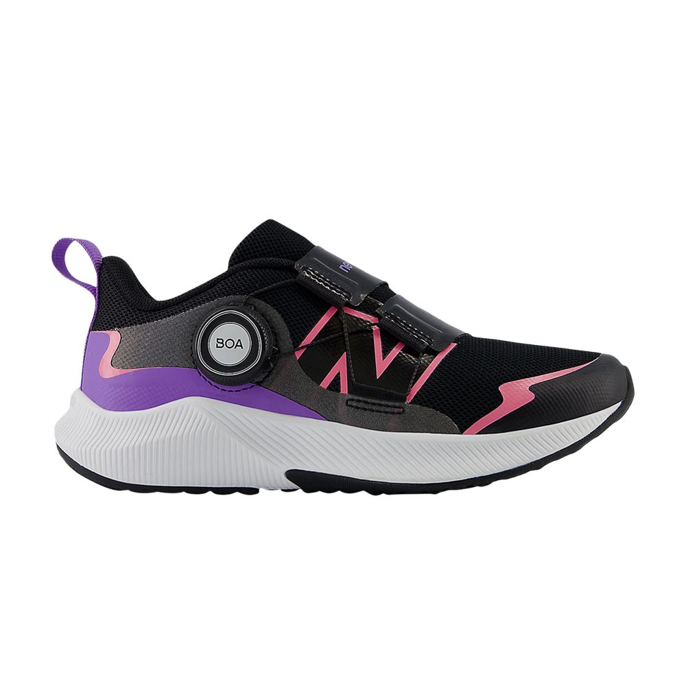 New Balance Dynasoft Reveal v4 BOA Little Kid 'Black Pink Violet Crush' | Kid's Size 3 - PTRVLBC4
