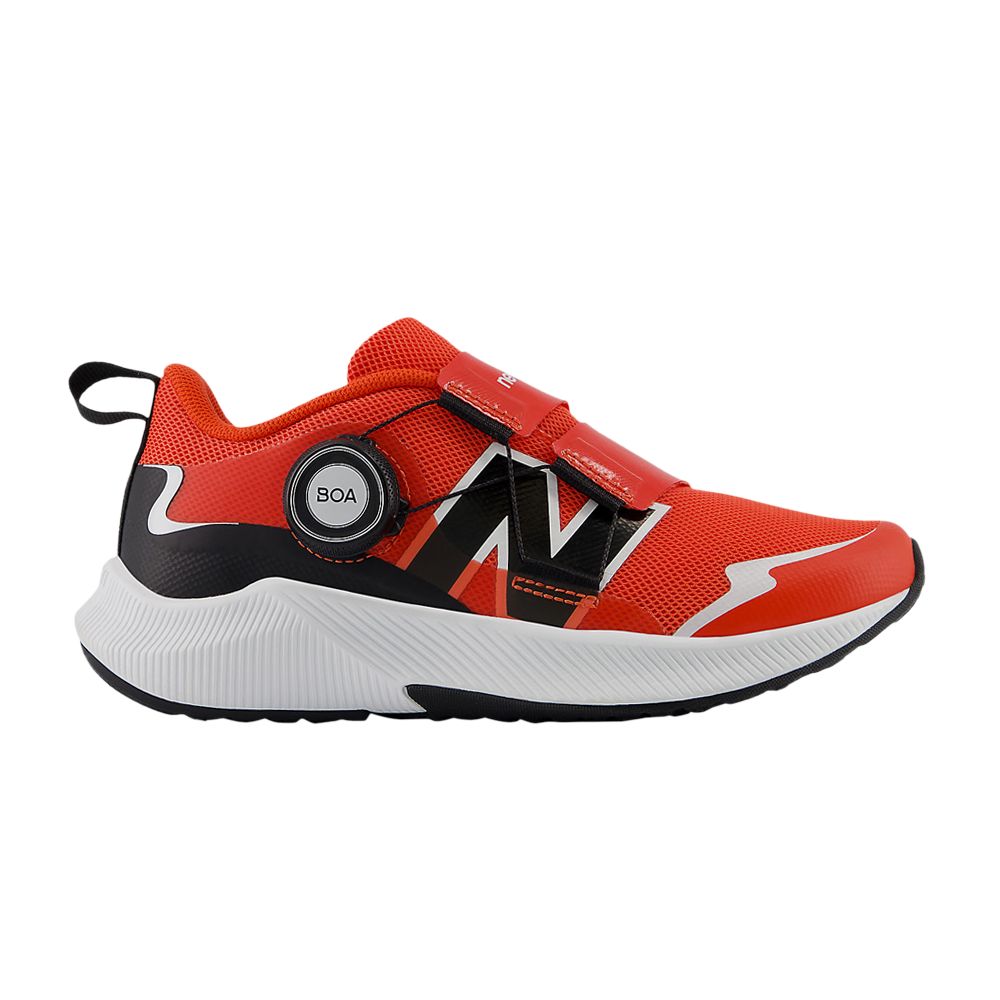 Pre-owned New Balance Dynasoft Reveal V4 Boa Little Kid 'neo Flame Black' | Red | Kid's Size 11