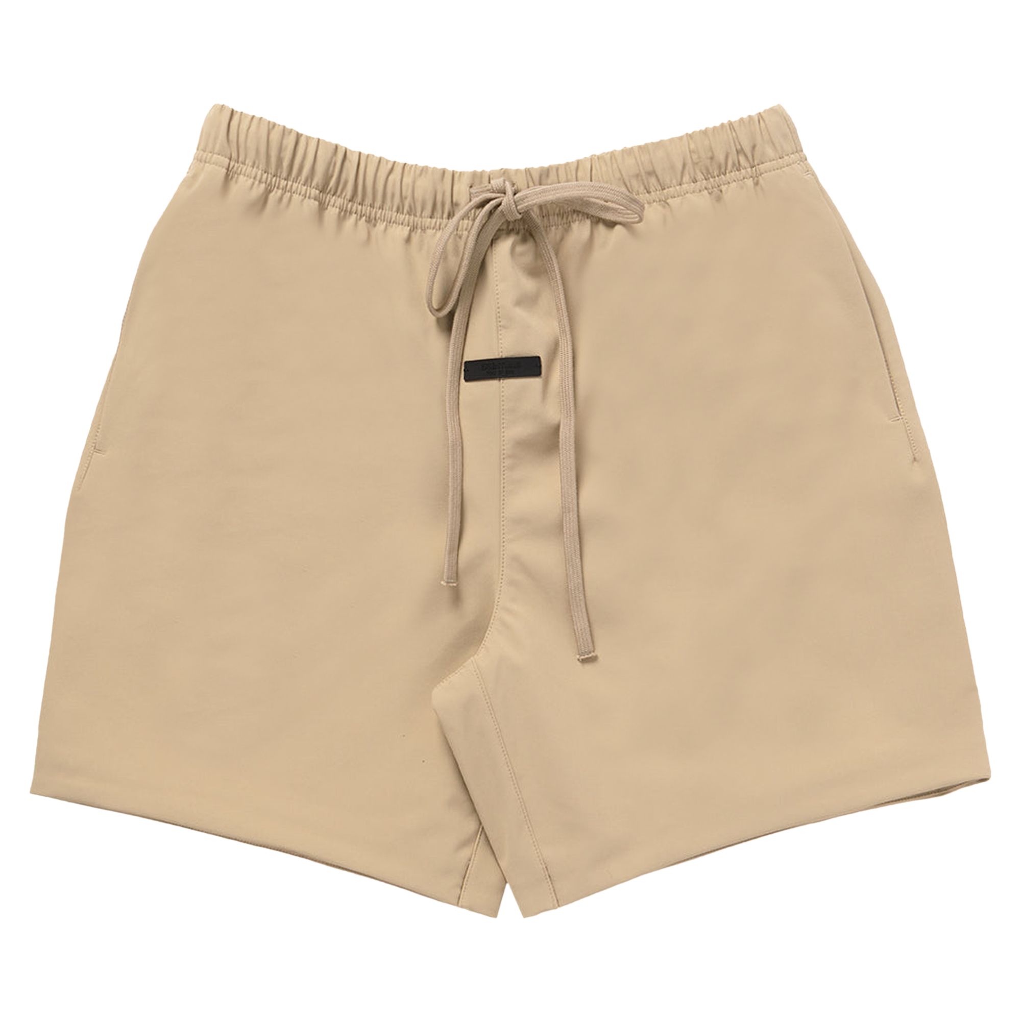 Pre-owned Essentials Fear Of God Bonded Nylon Soccer Short 'beige' | Tan | Men's Size L